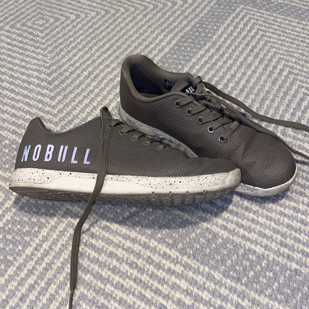 Color speckled Nobull CrossFit shoes